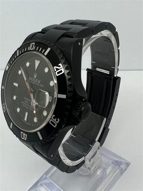 rolex carbon black